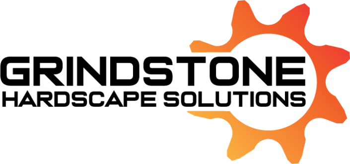 grindstone hardscapes logo for gradex